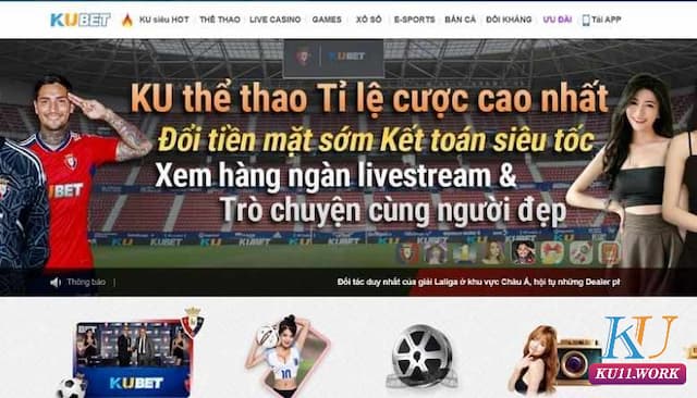 Tham gia sàn cá cược đỉnh cao cùng nhà cái Kubet11