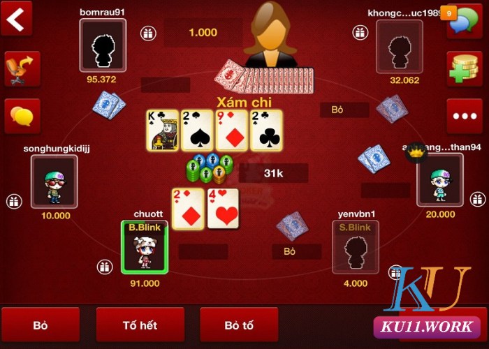 Game Phỏm online kubet