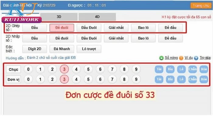 Hướng dẫn chơi xổ số trên Kubet