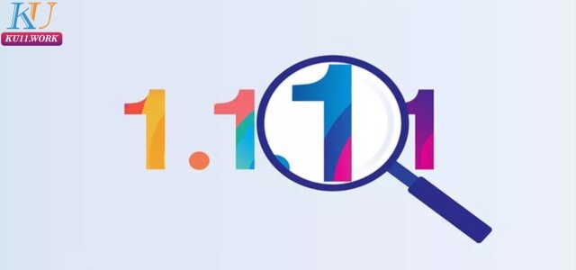 Dùng DNS 1.1.1.1 để truy cập